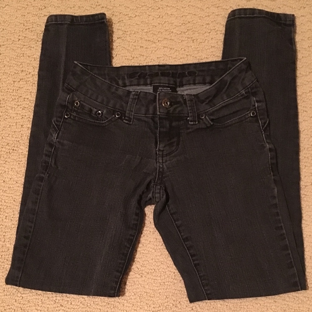 Blue Asphalt Skinny Jeans